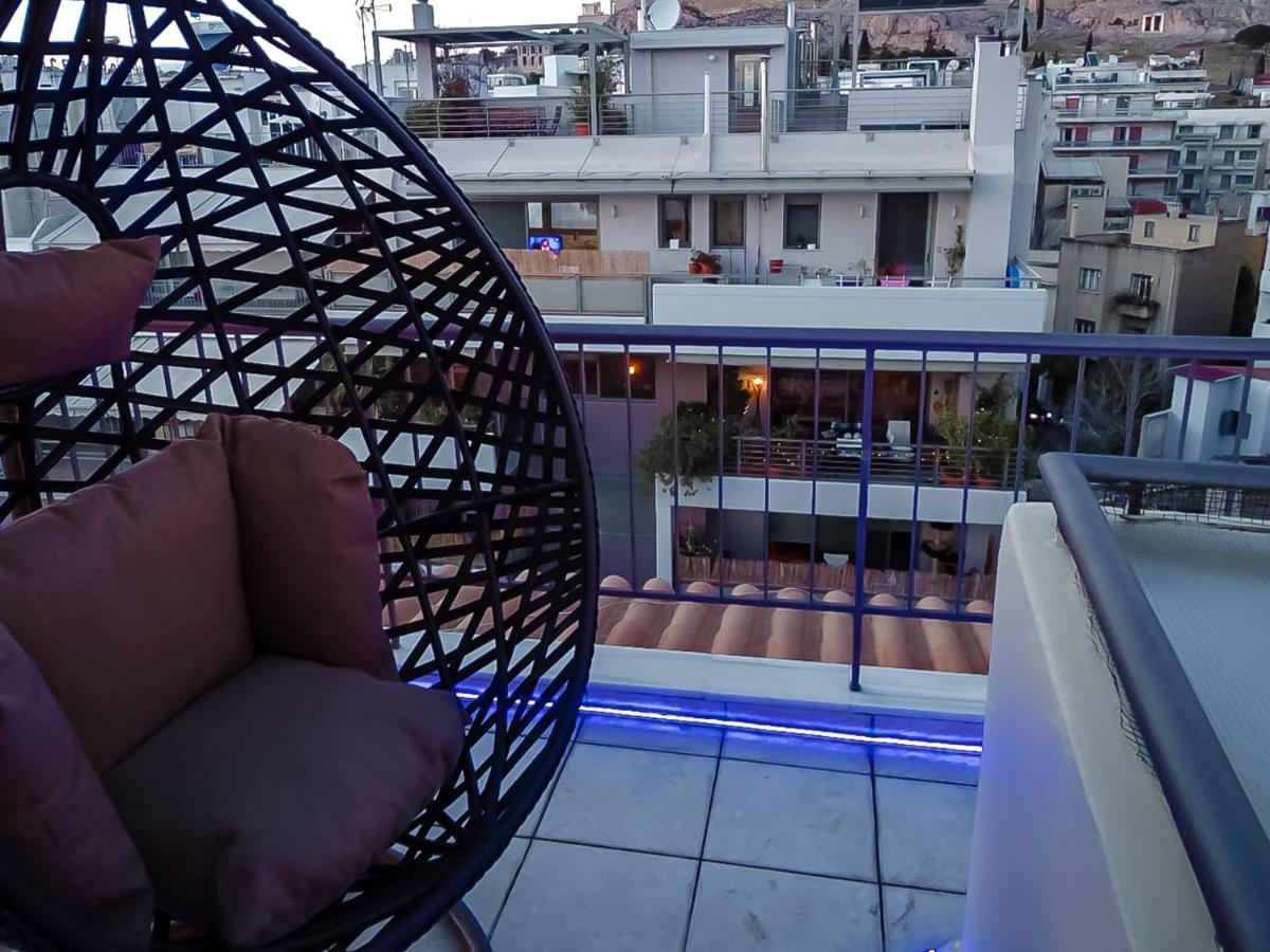B 2 Luxury Suite Acropolis View Athens Privat Jacuzzi Kültér fotó